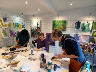 Artwey blog image - Gelli Plate Workshop