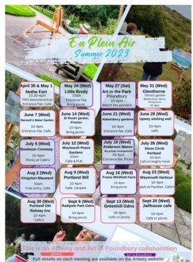 Image 2 from HINTS AND TIPS FOR OUTDOOR ART MAKING | Artwey