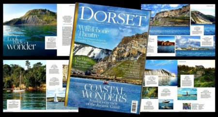 8 page spread about the book in the November issue of the Dorset magazine